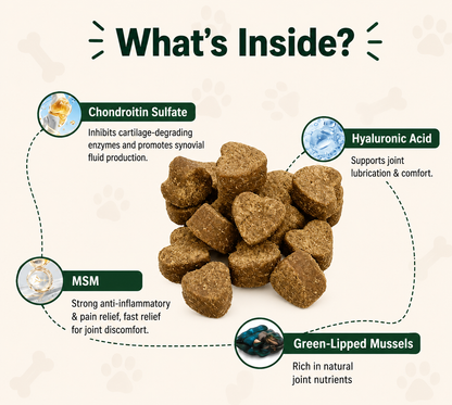 PawHeimat Hip & Joint Chews for Dogs